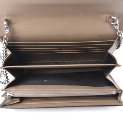 Gucci GG Supreme Monogram Mini Dionysus Chain Wallet Beige Taupe 5 of 13