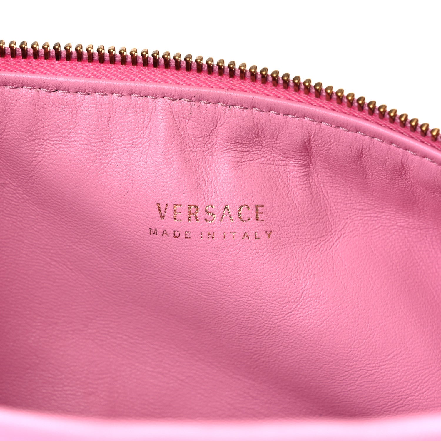 Versace Calfskin La Medusa Chain Hobo Pink 6 of 11