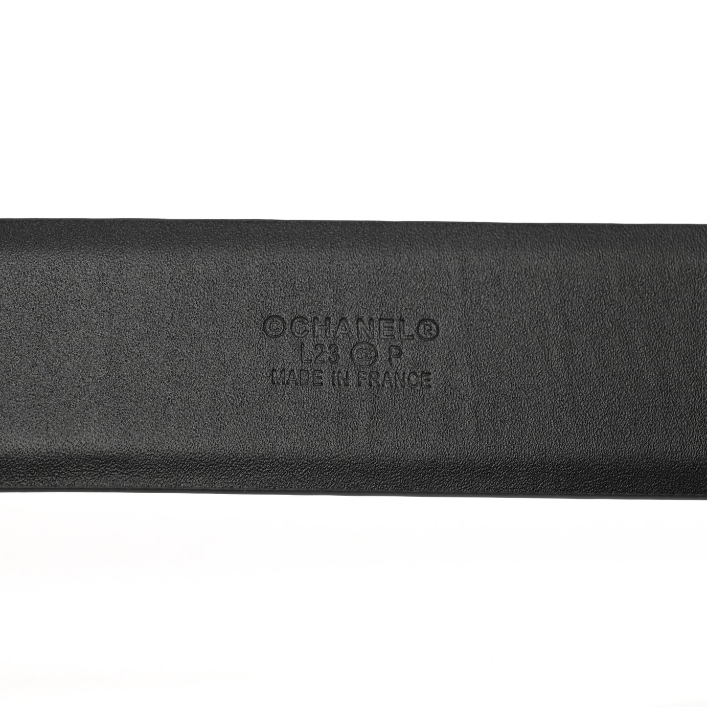 Calfskin CC Hearts Belt 85 34 Black