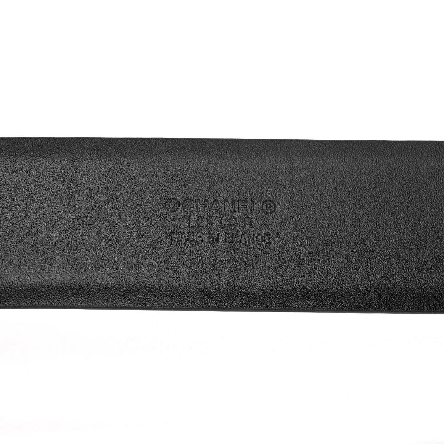 Chanel Calfskin CC Hearts Belt 85 34 Black 7 of 11