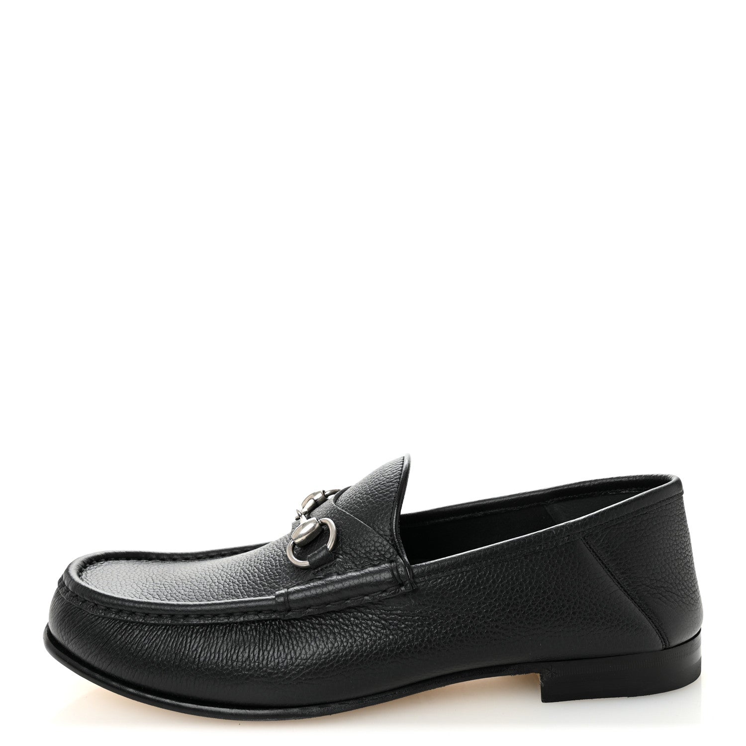 Gucci Bryanne Calfskin Mens 1953 Horsebit Loafers 10 Black 1 of 11