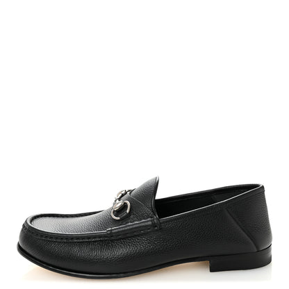 Gucci Bryanne Calfskin Mens 1953 Horsebit Loafers 10 Black 1 of 11