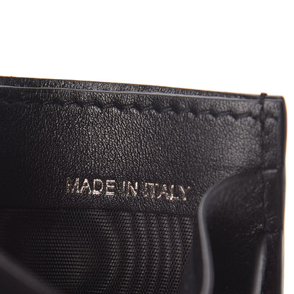Valentino Garavani Vitello Rockstud Card Holder Black 6 of 8