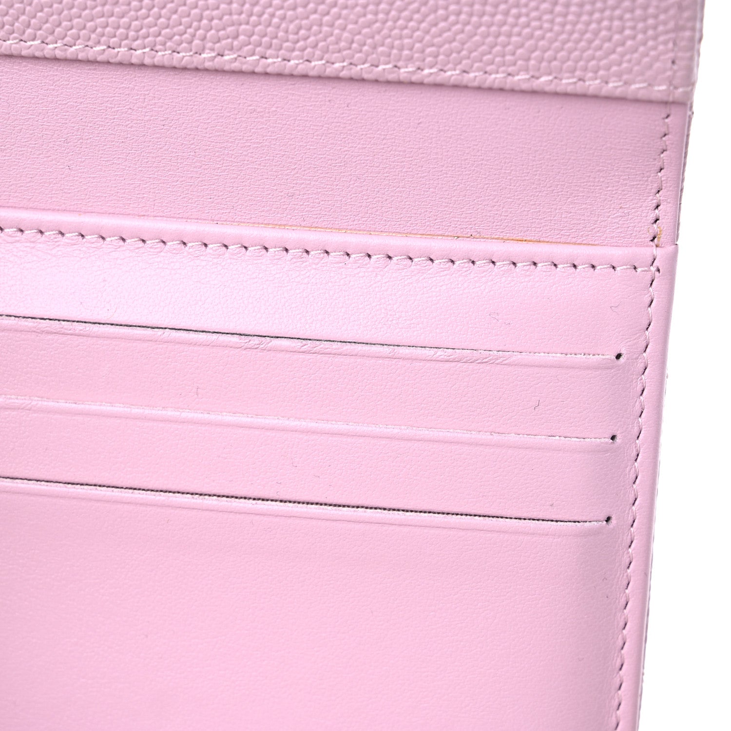 Chanel Caviar Quilted Compact Flap Wallet Light Pink 11 of 11