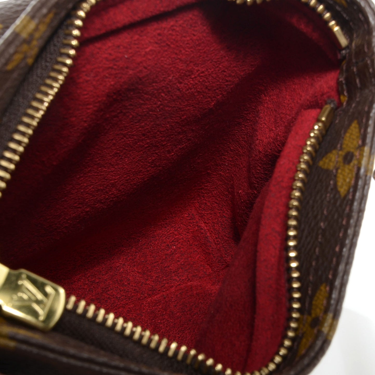 Monogram Partition Clutch