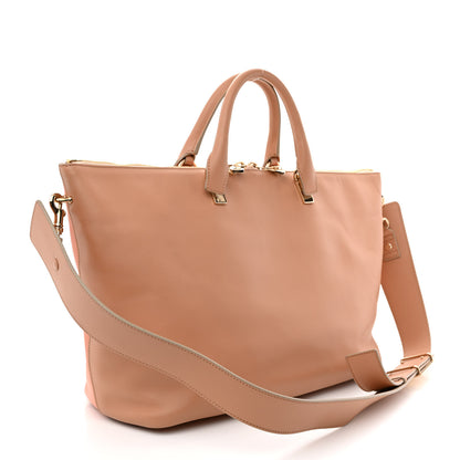 Chloe Smooth Calfskin Large Baylee Tote Beige Pink 3 of 10
