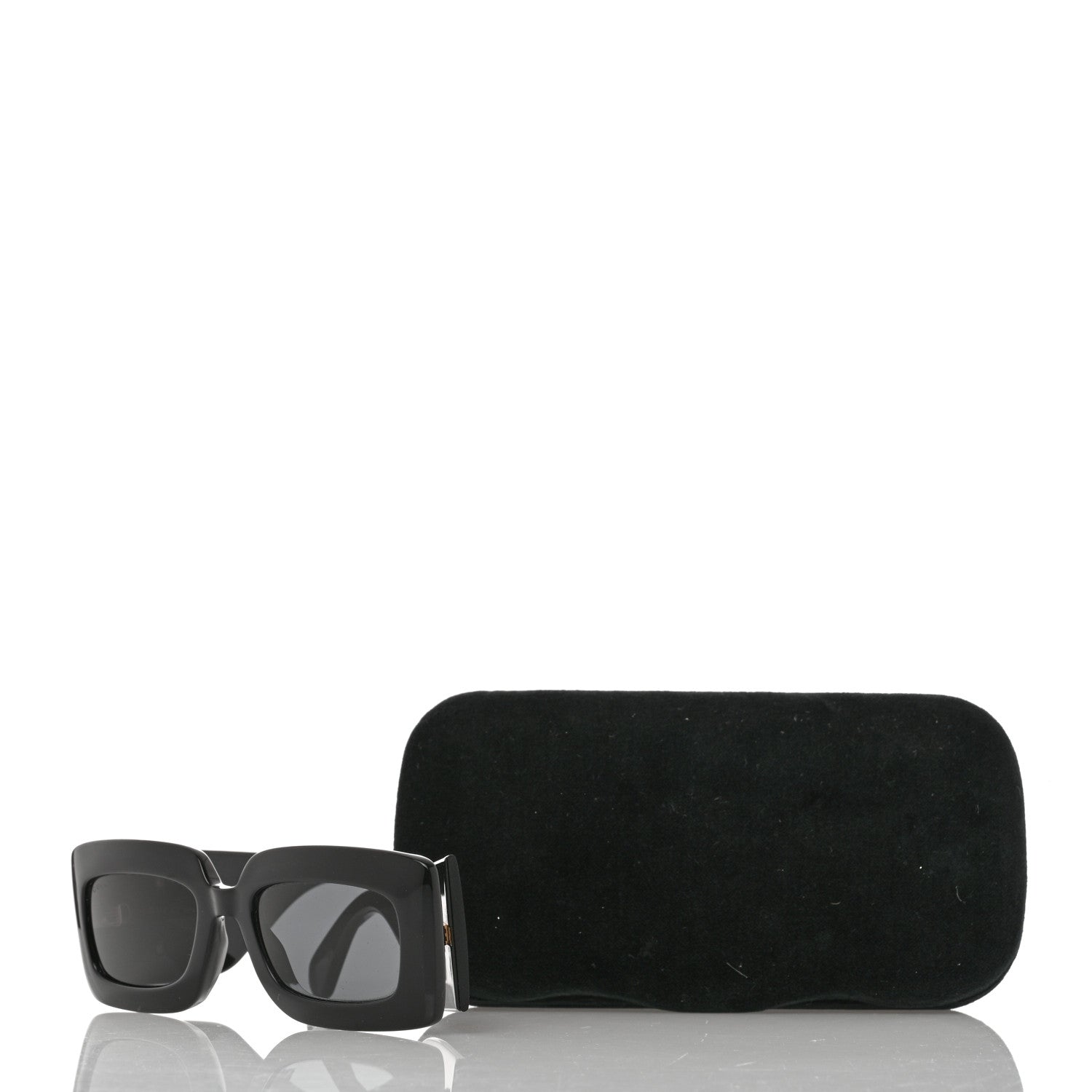 Gucci Acetate Rectangular Sunglasses GG0811S Black 9 of 9
