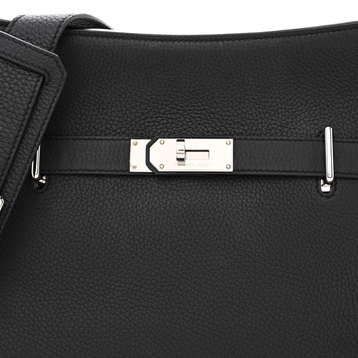 Hermes Taurillon Clemence Jypsiere 34 Black 8 of 11