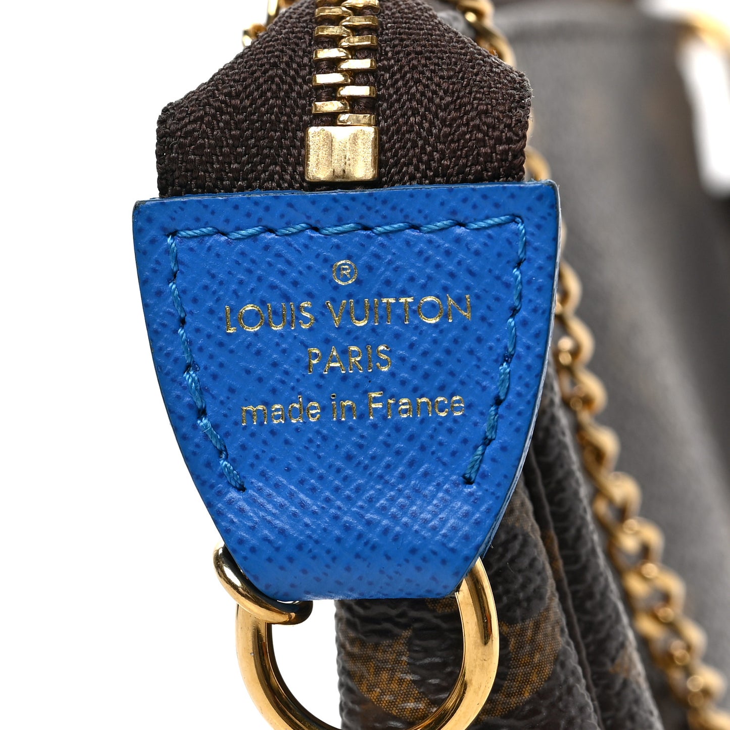 Monogram 2019 Christmas Animation Mini Venice Pochette Accessories Blue