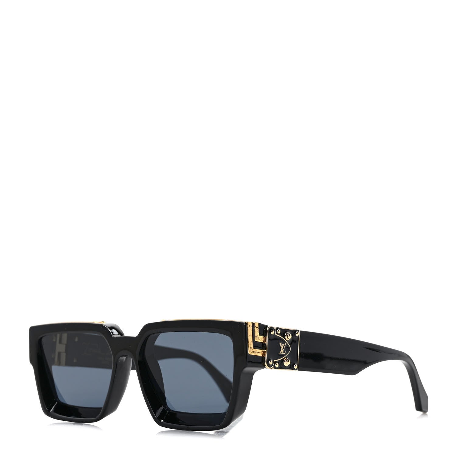 Louis Vuitton Acetate 1.1 Millionaires Sunglasses Z1165E Black 1 of 8