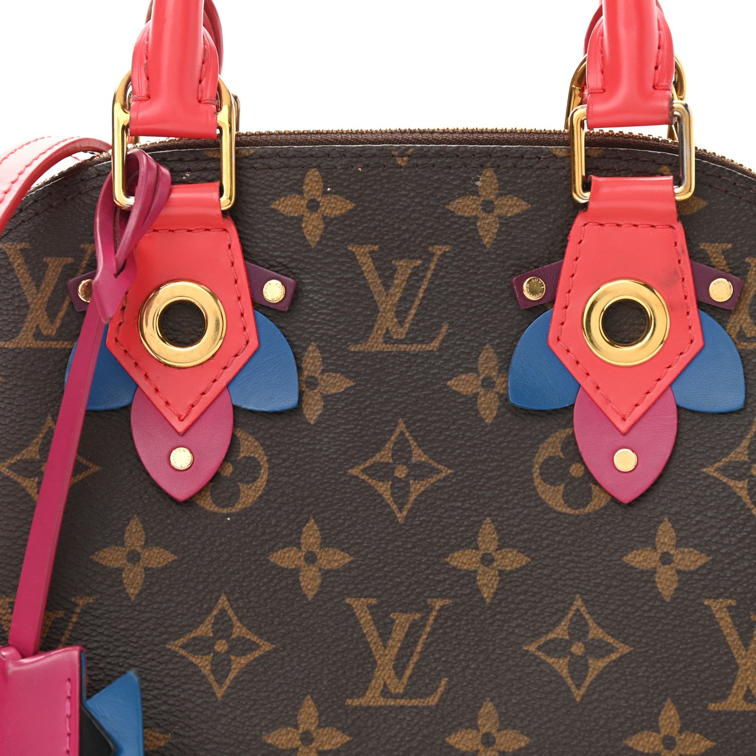 Louis Vuitton Monogram Totem Alma BB Flamingo 10 of 18