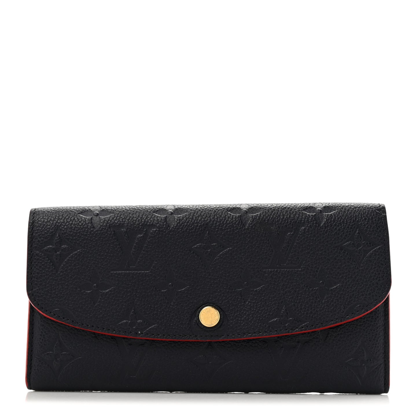 Empreinte Emilie Wallet Marine Rouge