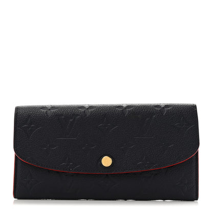 Louis Vuitton Empreinte Emilie Wallet Marine Rouge 1 of 6