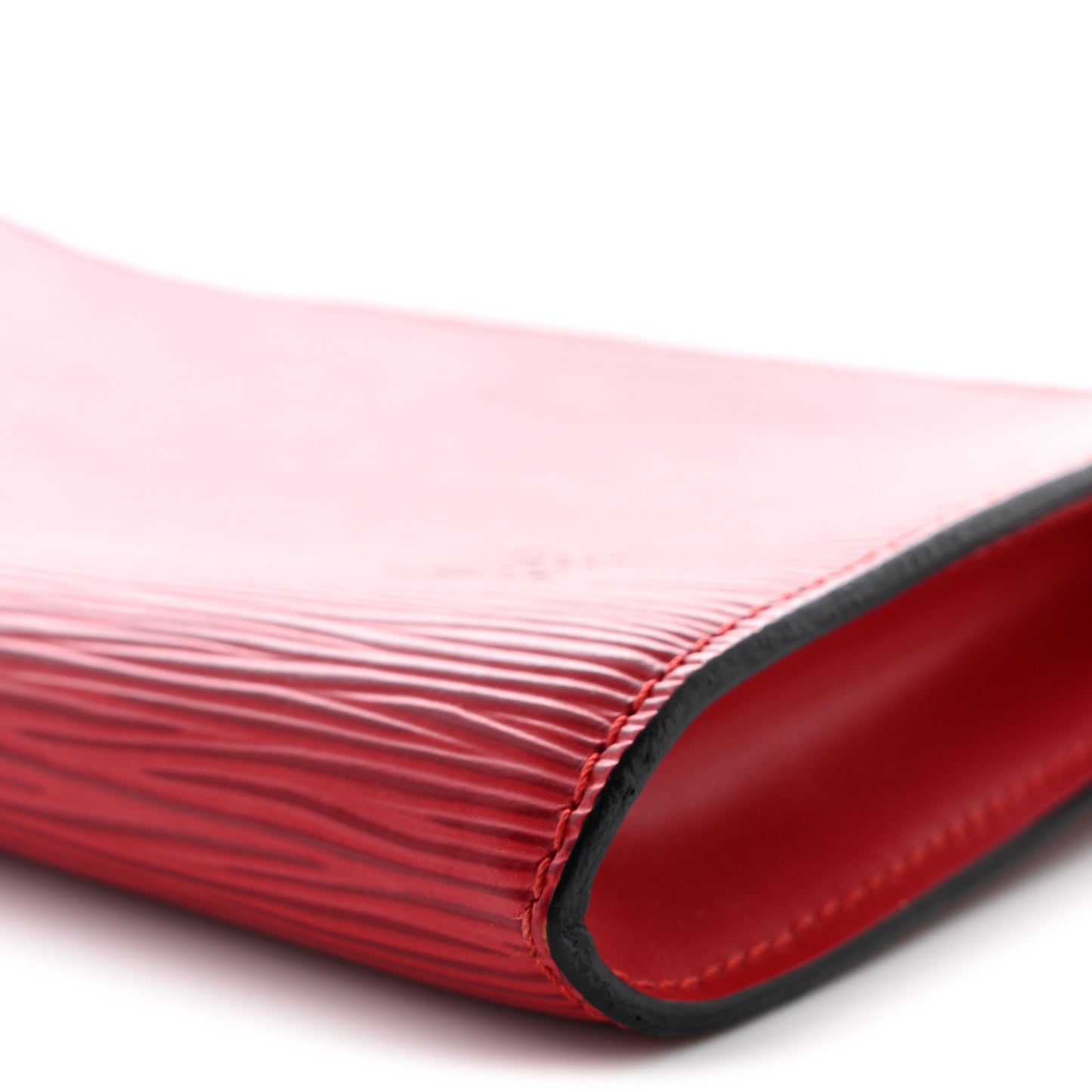 Epi Pochette Accessories 21 Castillan Red