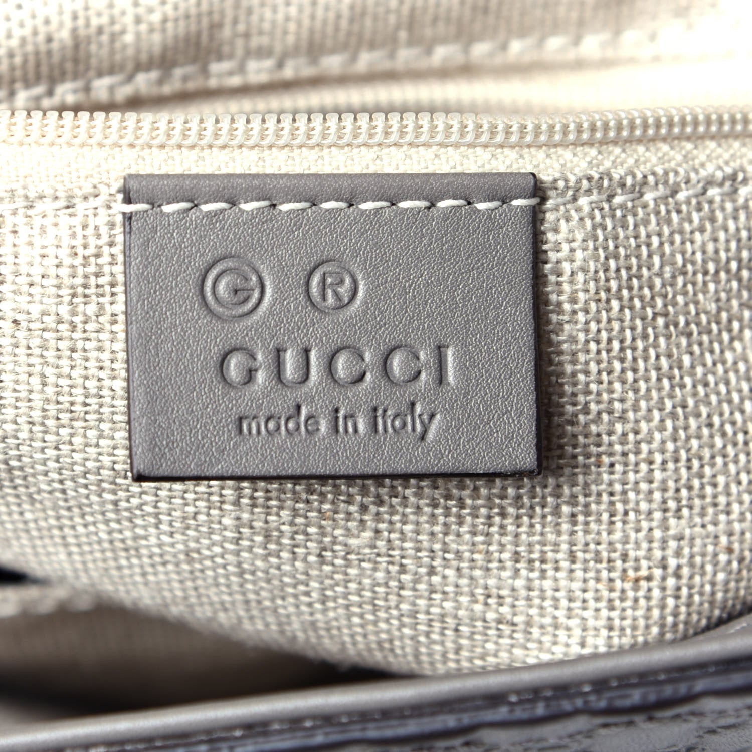 Gucci Microguccissima Small Bree Tote Graphite 7 of 10
