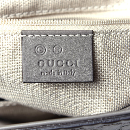 Gucci Microguccissima Small Bree Tote Graphite 7 of 10