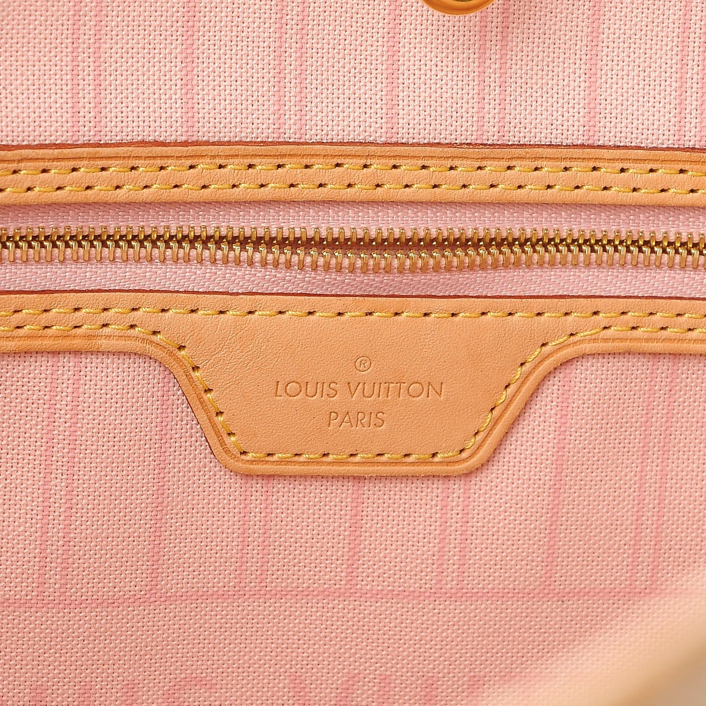 Damier Azur Neo Neverfull MM Rose Ballerine
