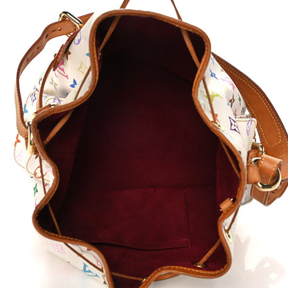 Louis Vuitton Monogram Multicolor Petit Noe White 4 of 13