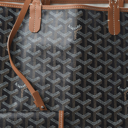 Goyard Goyardine Saint Louis PM Black Gold 8 of 8