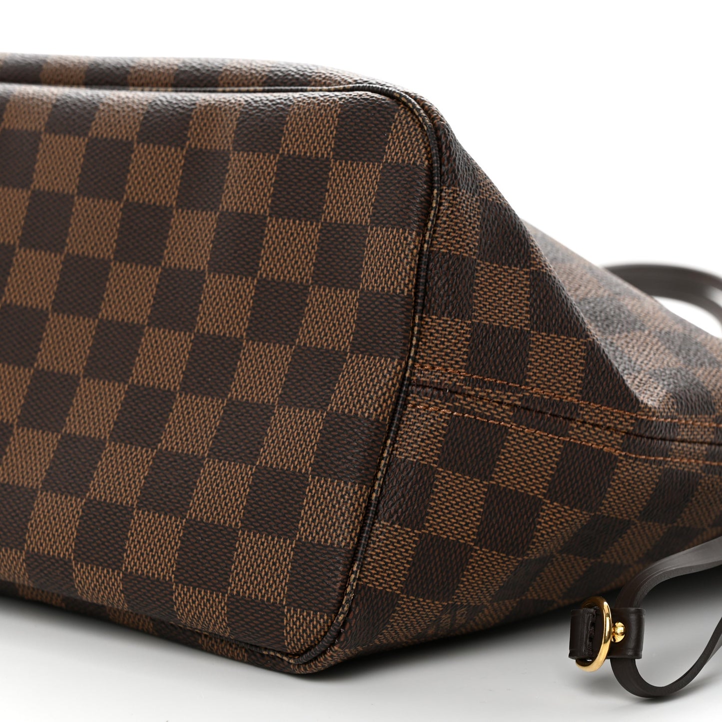 Damier Ebene Neo Neverfull MM Rose Ballerine