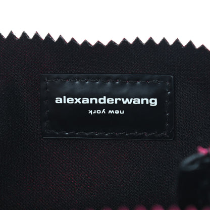 Alexander Wang Satin Lunch Bag Clutch Hot pink 6 of 8