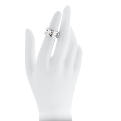 Bulgari 18K White Gold B.Zero1 Three-Band Ring 48 4.5 2 of 5