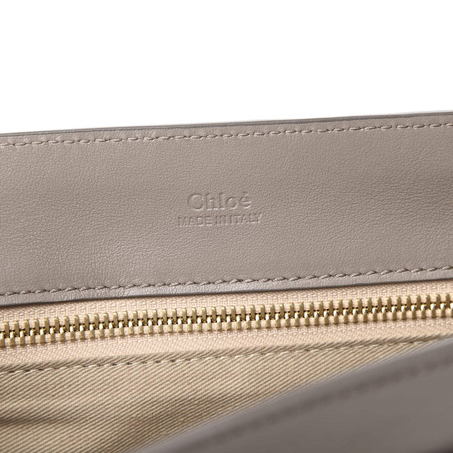 Calfskin Small Tess Day Bag Motty Grey