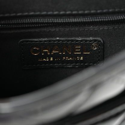 Chanel Patent School Memory Mini Top Handle Flap Black 6 of 10