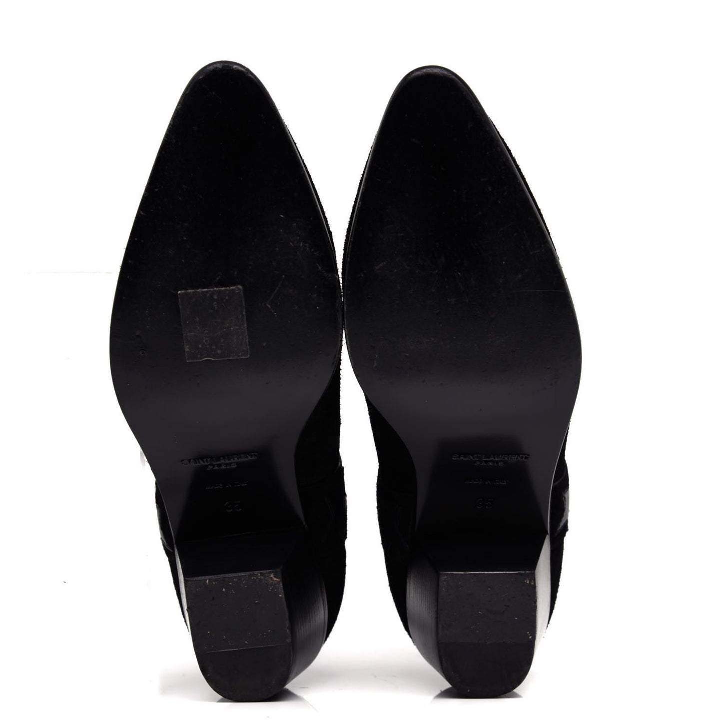 Suede Rock 40 Stars Ankle Boots 35 Black