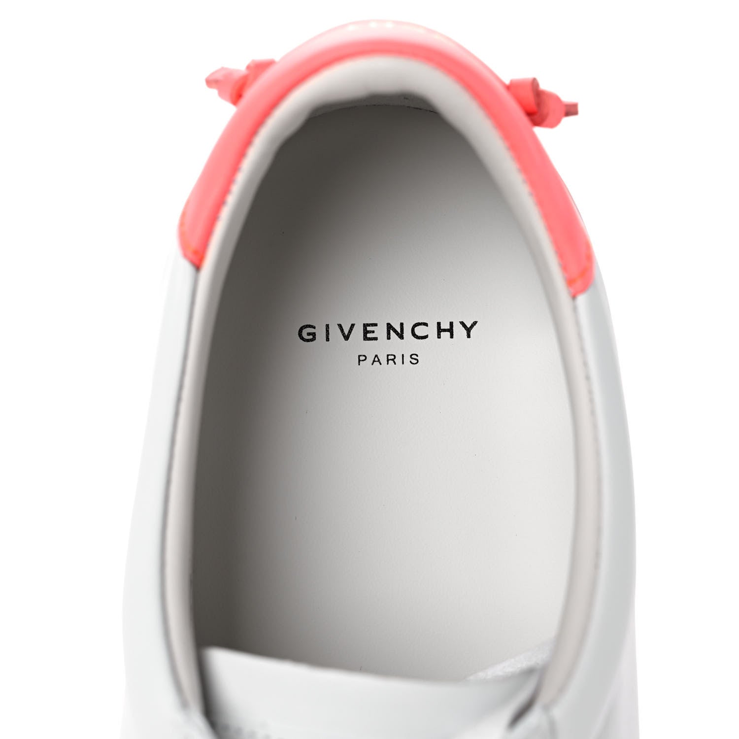 Givenchy Calfskin Womens Urban Street Sneakers 40 White Neon Pink 8 of 8