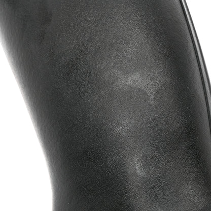 Chanel Caoutchouk CC High Boots 40 Black 10 of 12
