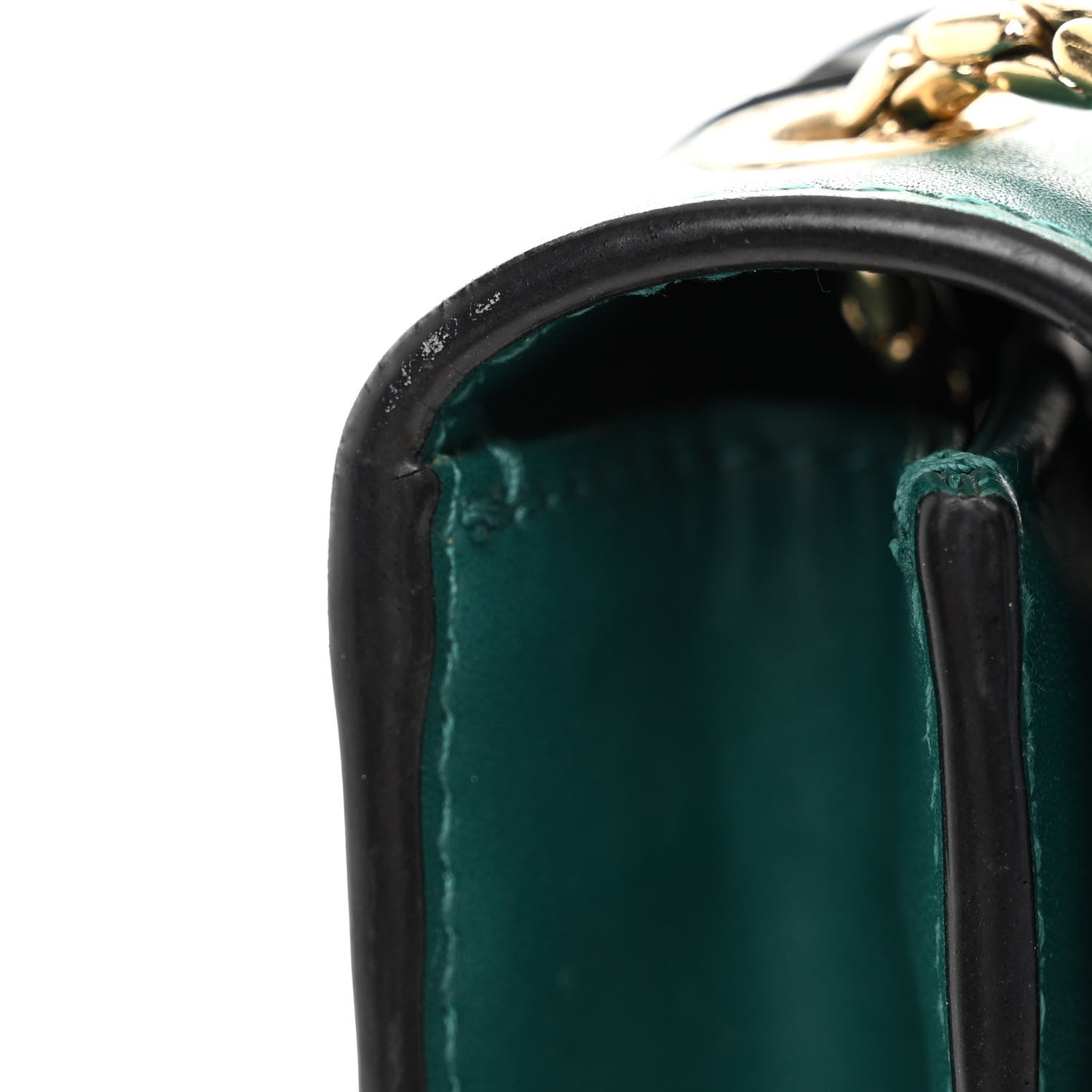 Bulgari Calfskin Small Serpenti Forever Snake Strap Crossbody Bag Emerald Green 11 of 13