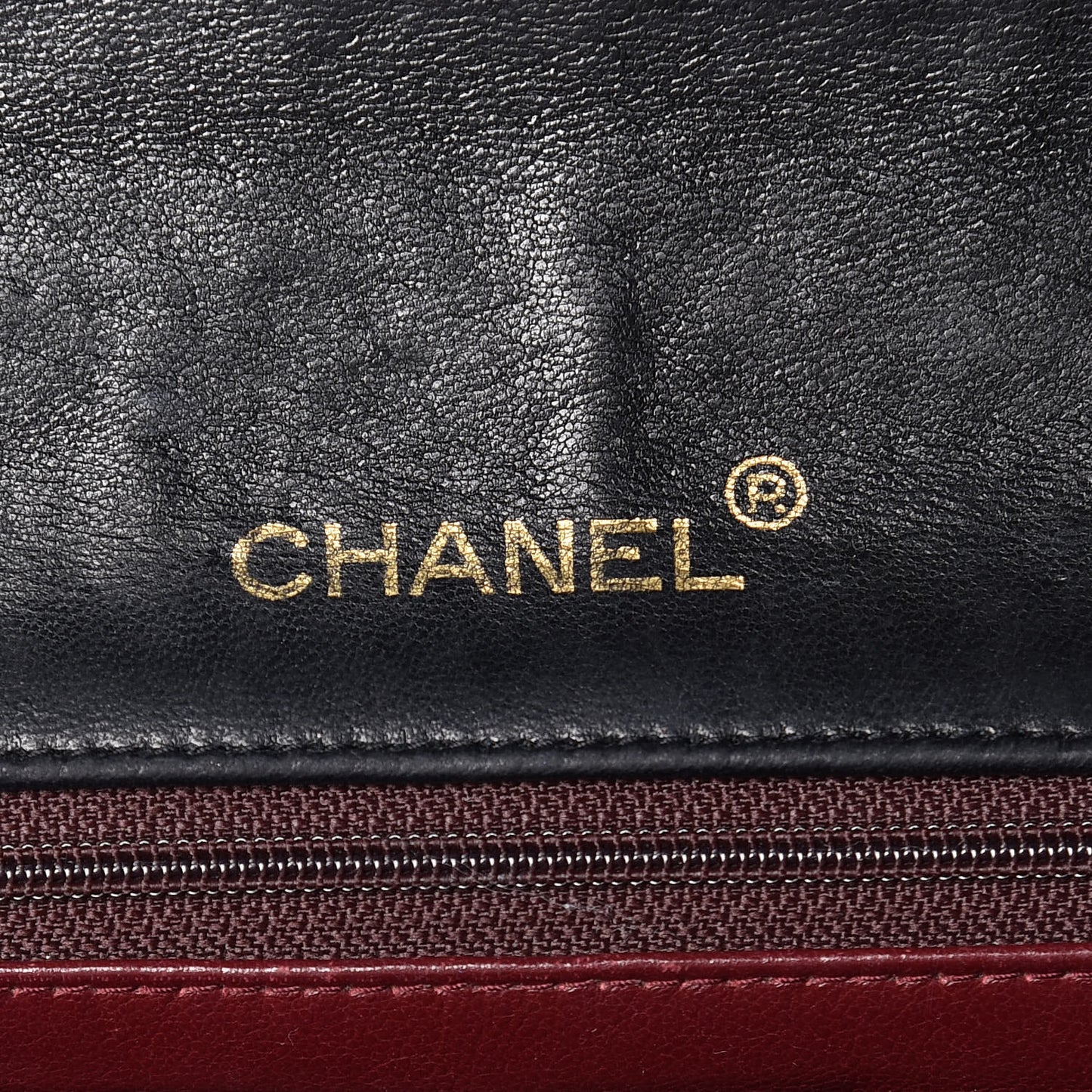 Lambskin Quilted Small Single Flap Black
