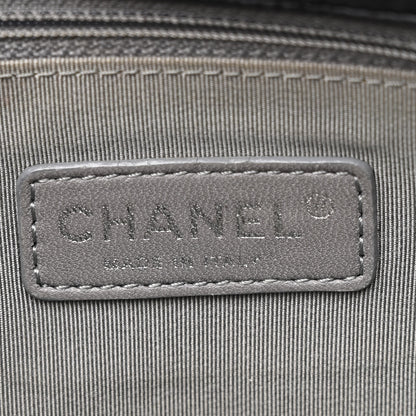 Chanel Nylon Quilted Tweed Stitch Medium Bubble Flap Black 6 of 10