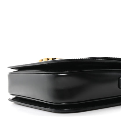 Celine Shiny Calfskin Medium Triomphe Black 10 of 10
