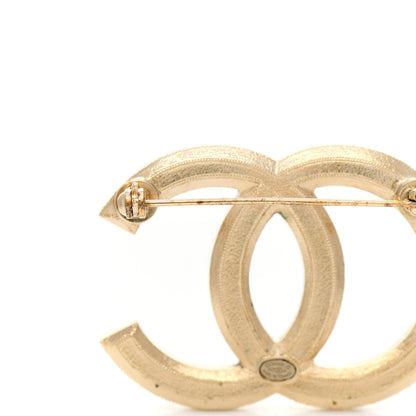Chanel Pearl CC Brooch Gold 6 of 6
