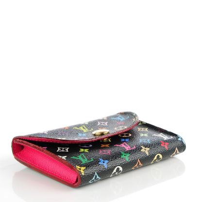 Louis Vuitton Monogram Multicolor Business Card Holder Black Grenade 4 of 7
