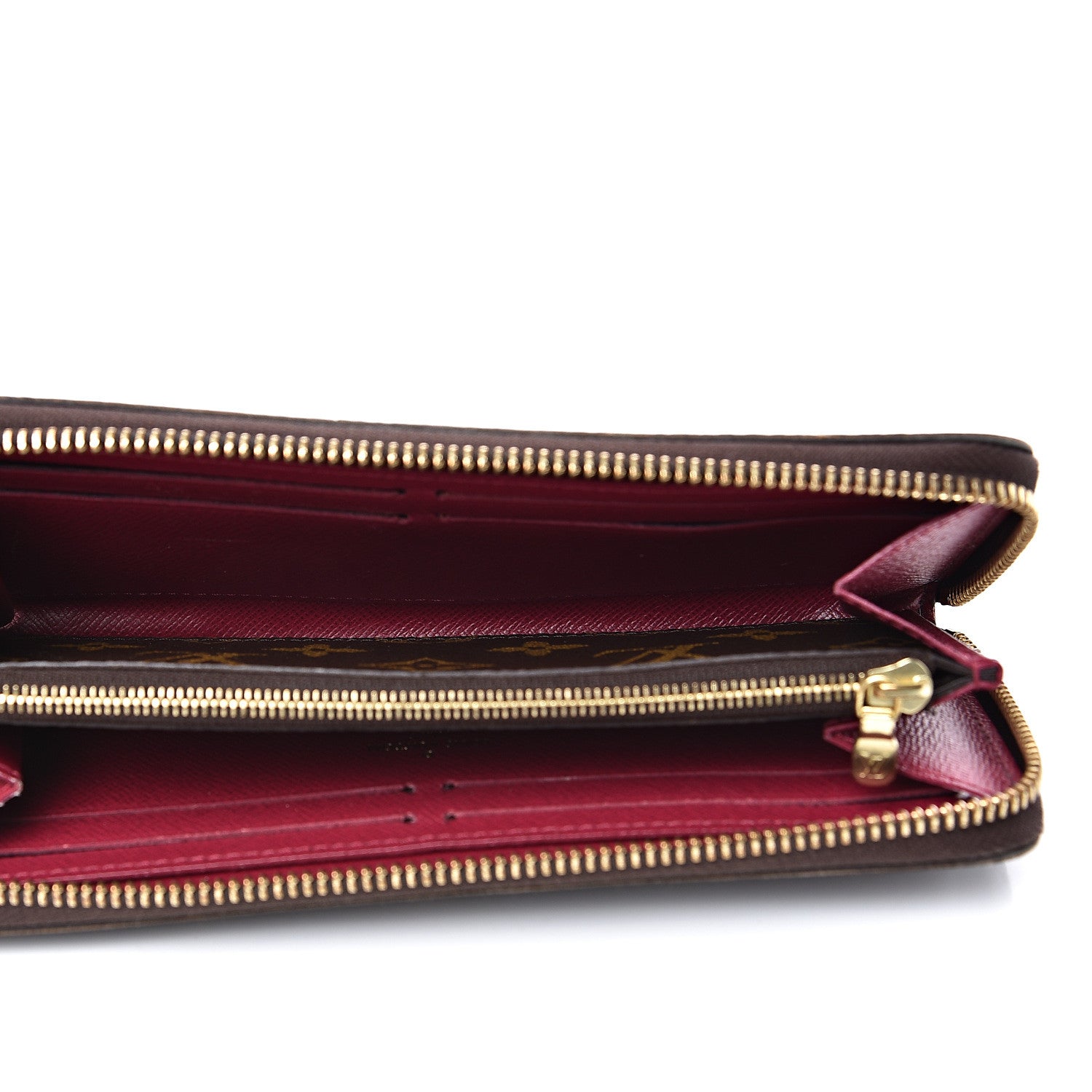 Louis Vuitton Monogram Clemence Wallet Fuchsia 4 of 16