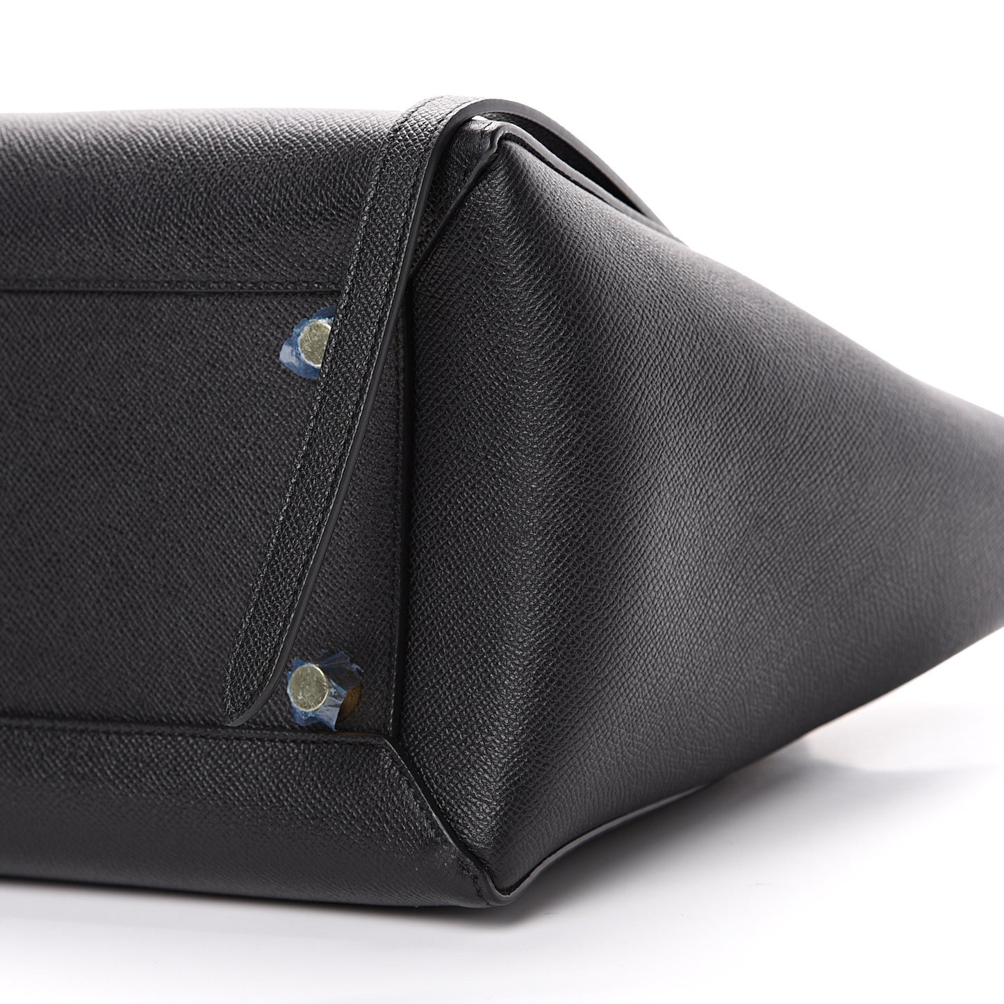 Grained Calfskin Mini Belt Bag Black