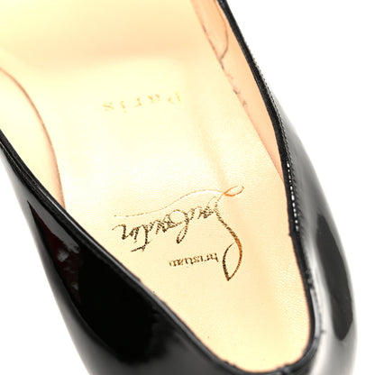 Christian Louboutin Patent Alti 160 Pumps 38.5 Black 7 of 9
