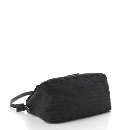 Fendi Zucchino Mini Mama Baguette Black 4 of 9