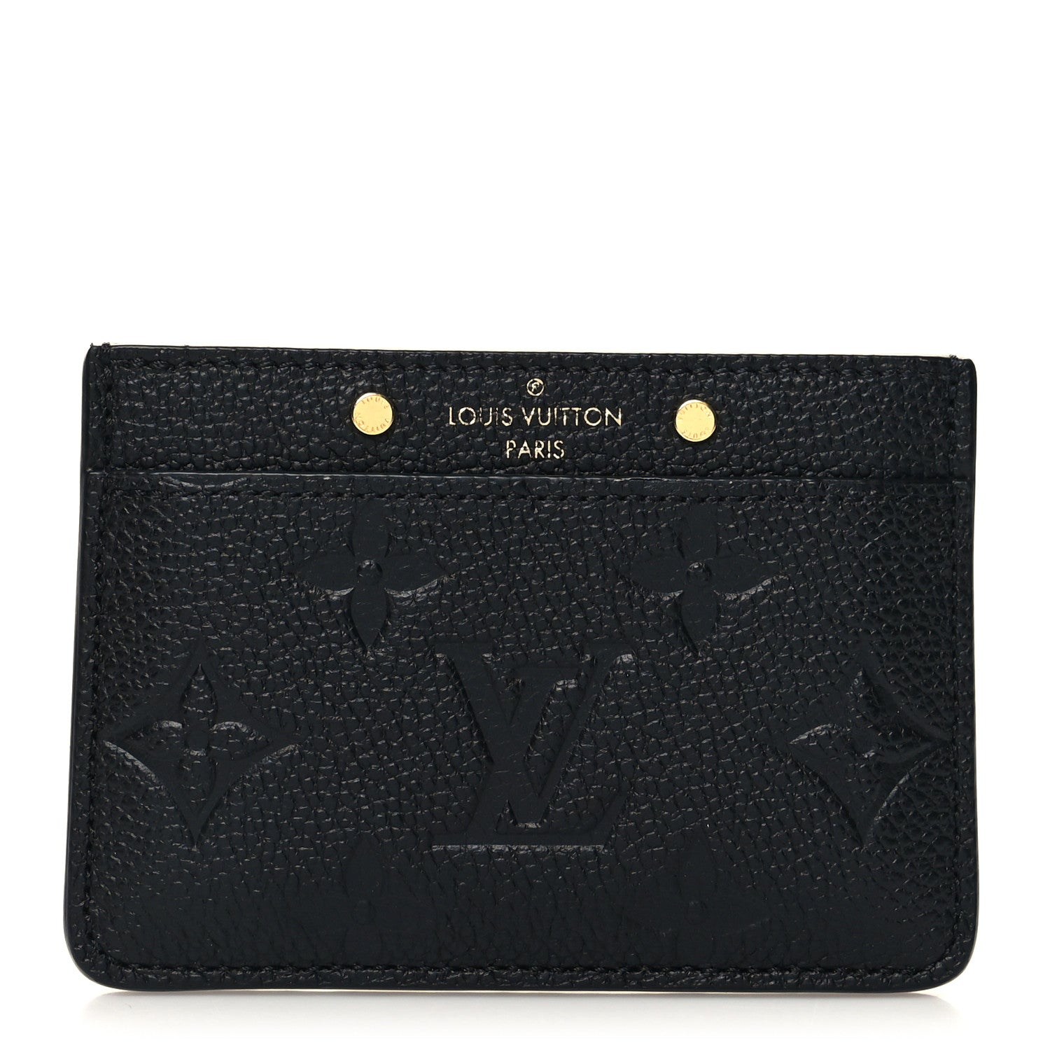 Louis Vuitton Empreinte Card Holder Black 1 of 8