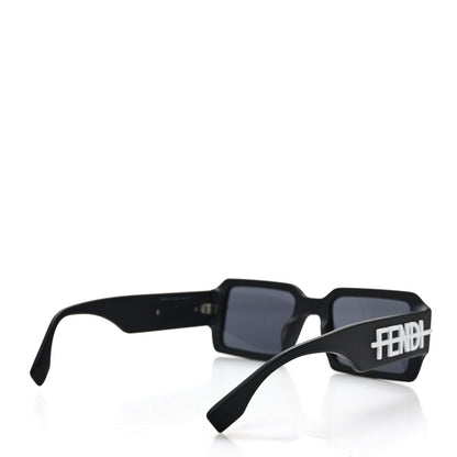 Fendi Acetate FF Fendigraphy Square Sunglasses FE40073U Black 4 of 8