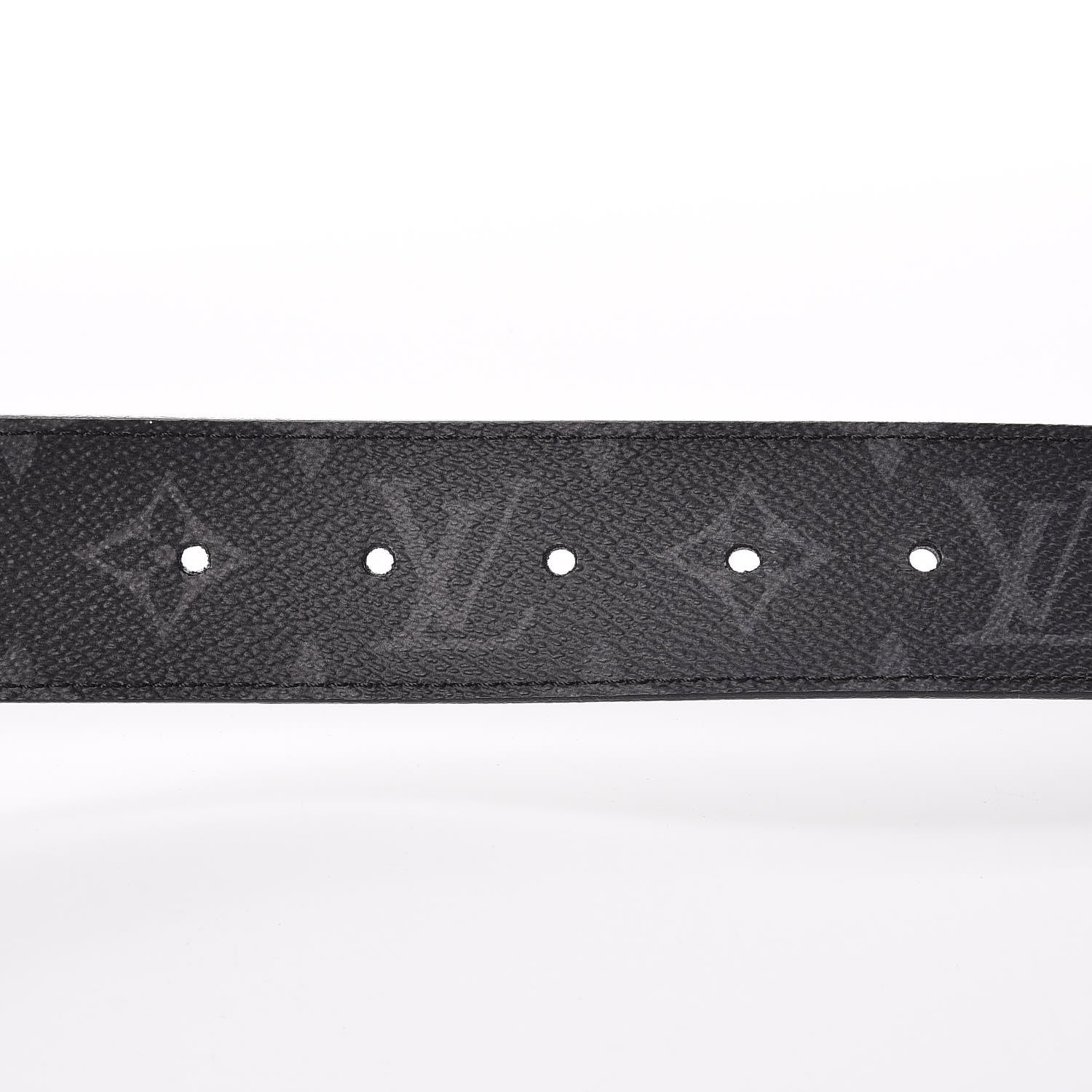 Louis Vuitton Damier Graphite 40mm LV Initiales Belt 90 36 5 of 6