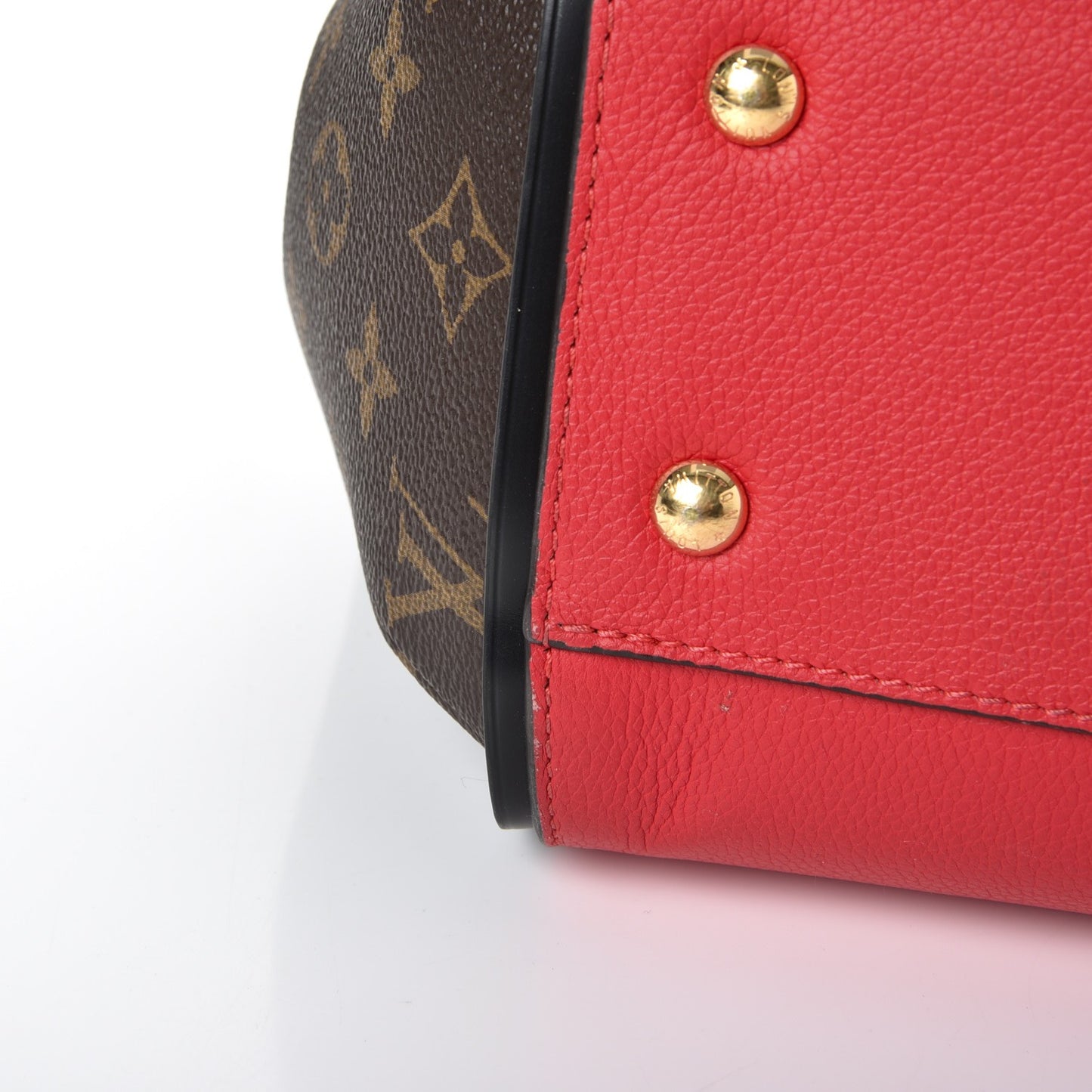 Calfskin Monogram Kimono Tote Poppy