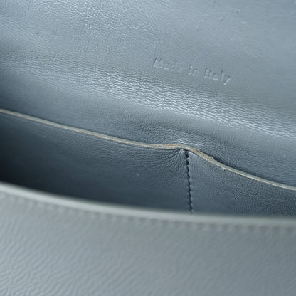 Celine Grained Calfskin Compact Trotteur Cloud 10 of 21