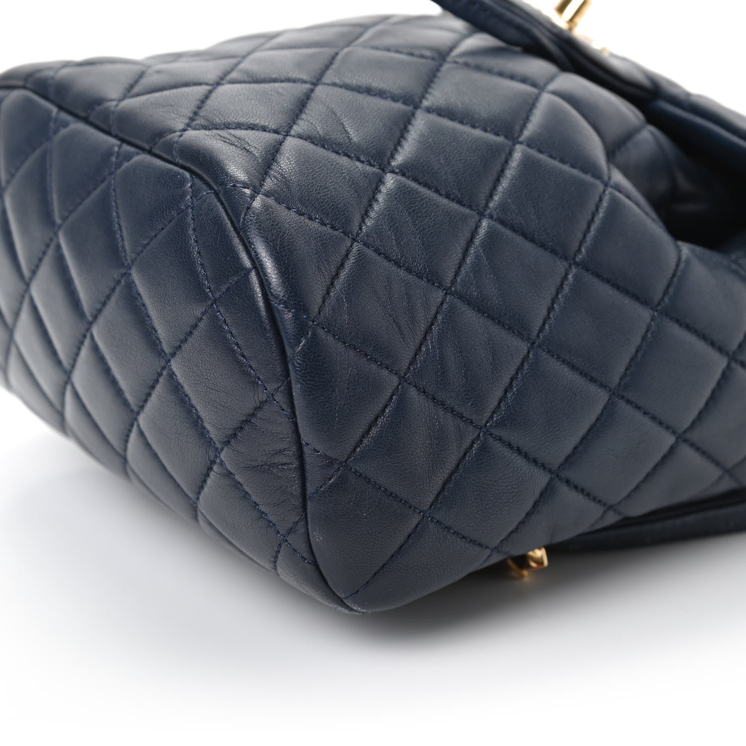 Chanel Lambskin Quilted Mini Urban Spirit Backpack Navy 7 of 10