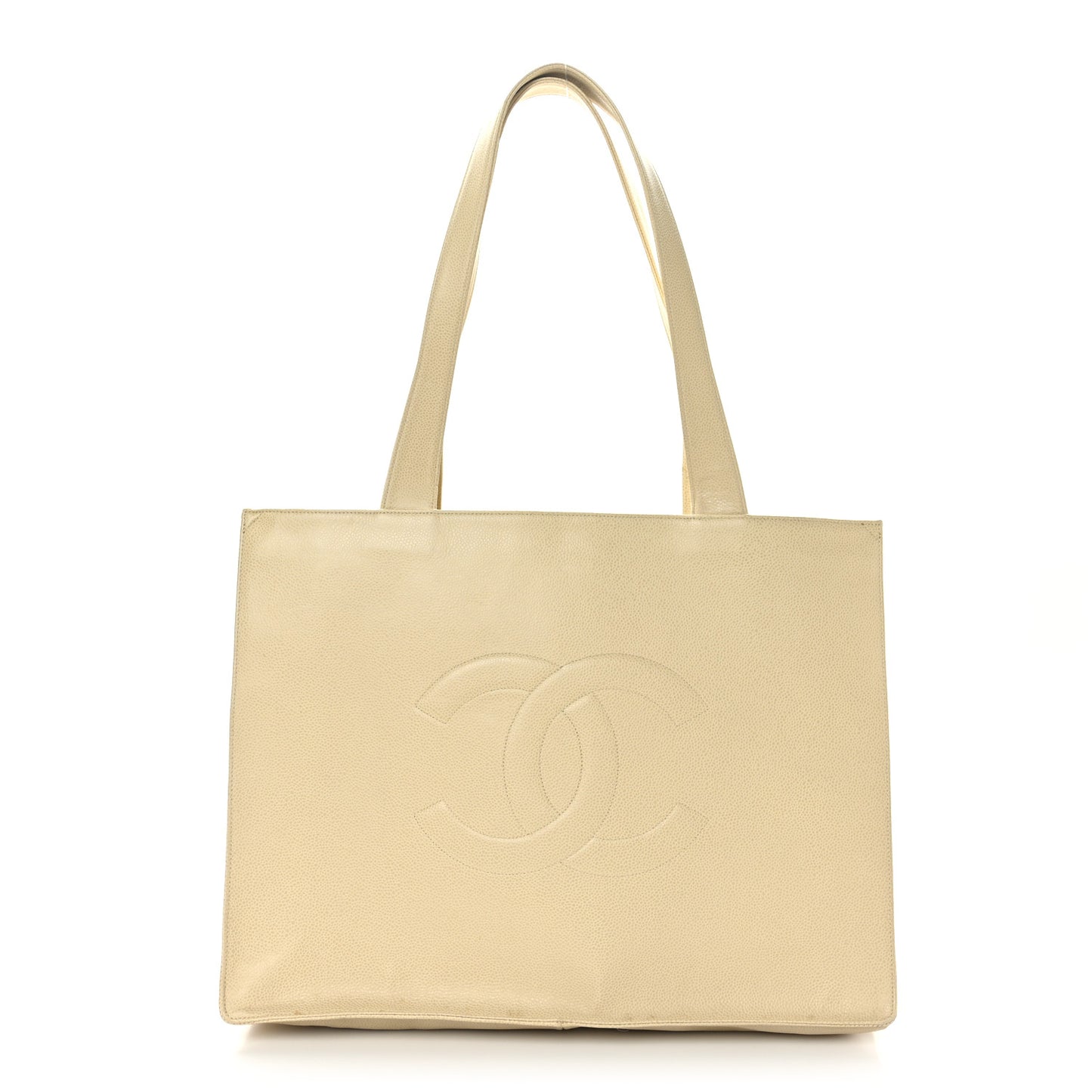 Caviar CC Tote Beige Clair