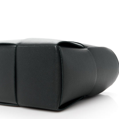 Bottega Veneta Grained Calfskin Intrecciato Small Arco Tote Black 11 of 11