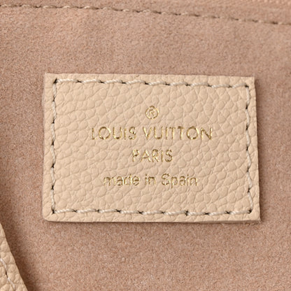 Louis Vuitton Empreinte Monogram Giant Neverfull MM Creme Rose Trianon 5 of 9